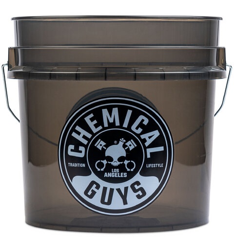 Chemical Guys Smoked Black Bucket Kraftig vaskebøtte på hele 14.5L