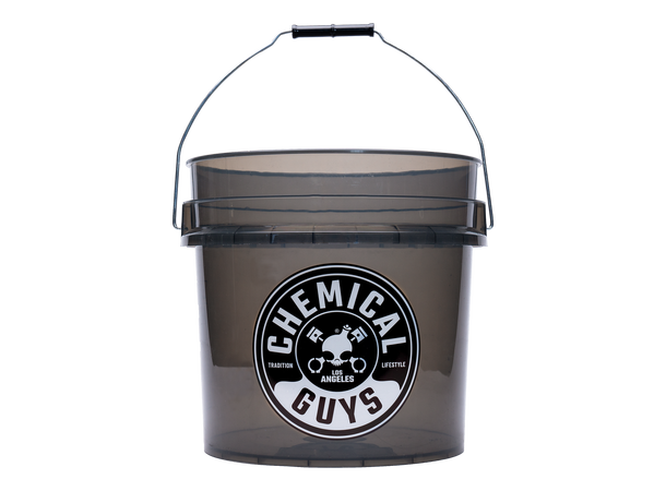 Chemical Guys Smoked Black Bucket Kraftig vaskebøtte på hele 14.5L 