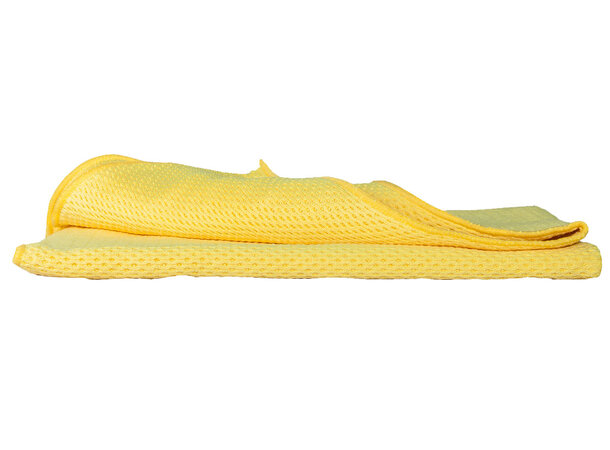 Diamond Pocket Tørkehåndkle Stort tørkehåndkle 60x60cm gul 