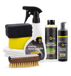 Gloss Factory Complete Leather Care Passer til skinn, veganskinn og skai