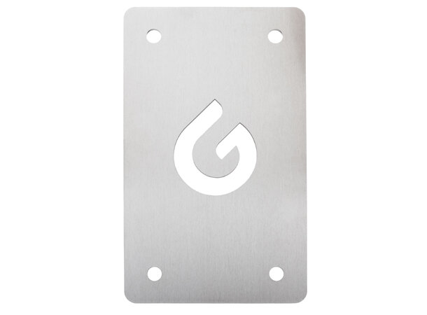 Gloss Factory Plate for bøtteholder For å sette sammen to bøtteholdere 