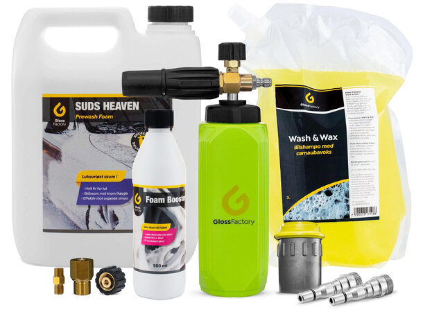 Gloss Factory Startkit Kärcher Proff Skumvask med EASY!Lock Hurtigkobling 