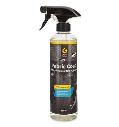 Gloss Factory Tekstilimpregnering Alle typer tekstiler, 500ml