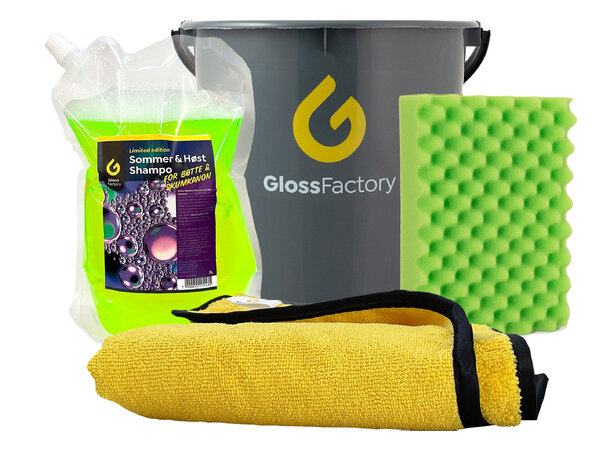 Gloss Factory Vaskepakke Effektiv vaskepakke for renere bil!