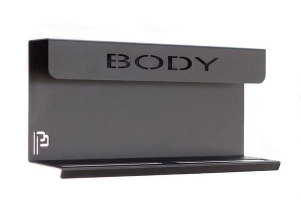 Poka Premium flaske/børsteholder, 40 cm Body, 1,5 mm galvansiert stål 