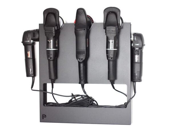 Poka Premium holder for poleringsmaskin Plass til 3 maskiner m/ kabelholder 