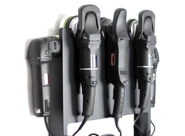 Poka Premium holder for poleringsmaskin Plass til 3 maskiner m/ kabelholder 