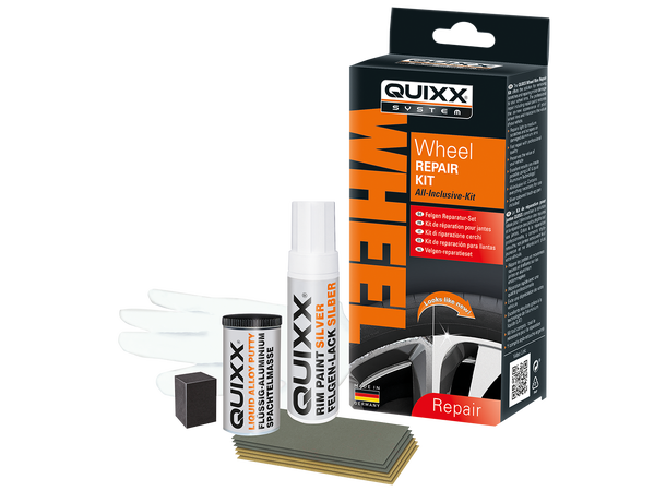 Quixx Wheel Repair kit Sort Reparasjonssett for felger 