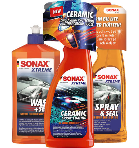 SONAX Spraycoating Bundle Keramisk coating med lang holdbarhet