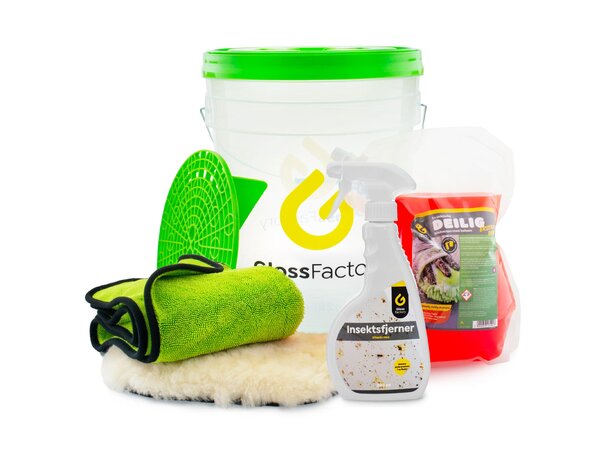 Sommer vaskepakke Komplett vaskepakke for sommerblank bil 