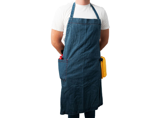 Turisimo Denim Apron - Stilig og Praktisk Detailerforkle