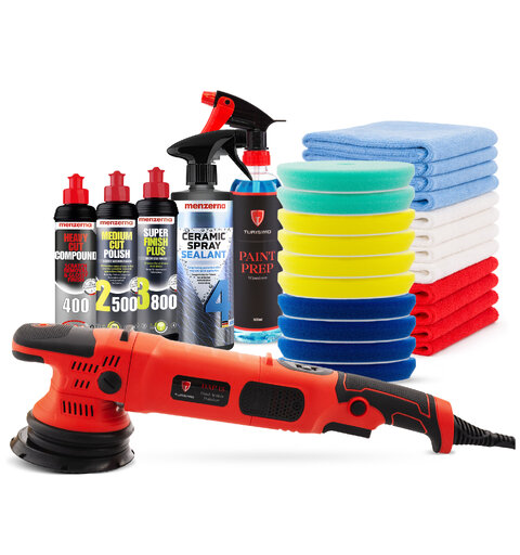 Turisimo Startpakke maskinpolering B Komplett poleringskit for hobby-detailer