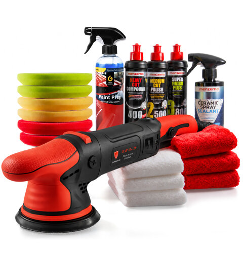 Turisimo Startpakke maskinpolering B Komplett poleringskit for hobby-detailer