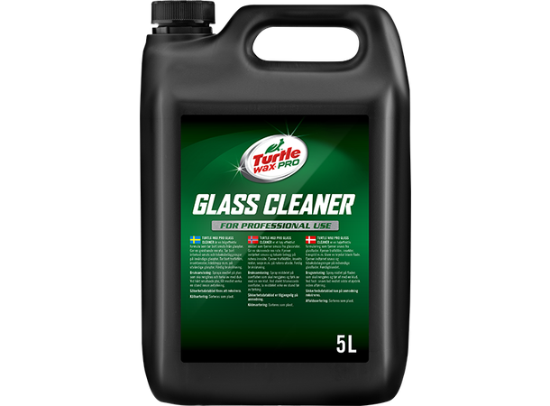 Turtle Wax Pro Glass Cleaner 5L, Effektiv glassrens
