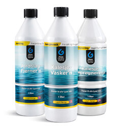 Gloss Factory Kalesjerens kit Fjern jordslag, skitt og impregner