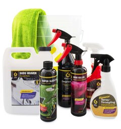 Gloss Factory Komplett Bilvaskpakke Tar deg hele veien - Ren, beskyttet bil