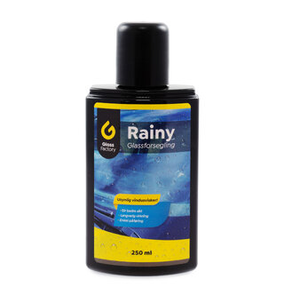 Gloss Factory Rainy Glassforsegling Bedre sikt, langvarig virkning, 250 ml