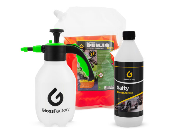 Gloss Factory Saltfjerner vaskepakke Fjerner salt og får bilen skinnende ren 