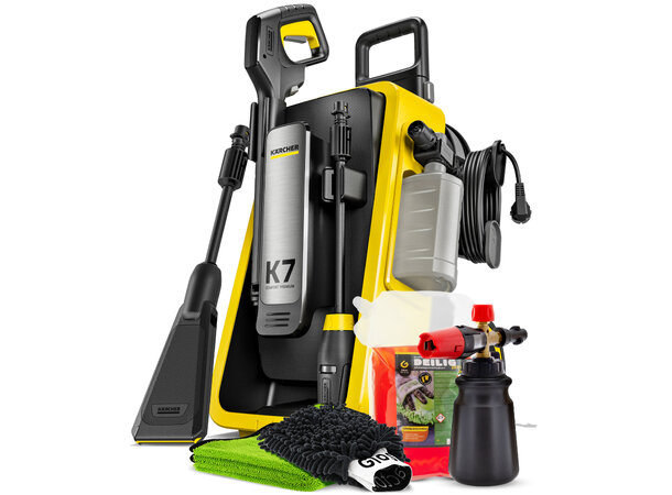 Kärcher K7 Comfort Premium Startpakke Høytrykkspyler med Eco!Booster & utstyr 