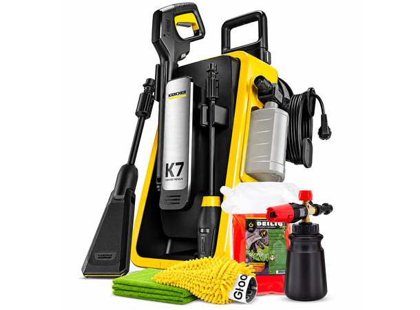 Kärcher K7 Comfort Premium Startpakke Høytrykkspyler med Eco!Booster & utstyr 