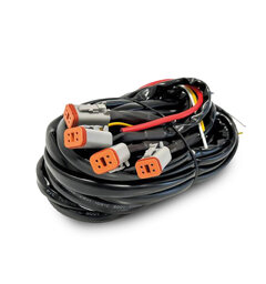 OZZ Kabelsett 4x DT-4 ekstralys 80A relé, 60A sikring, XBB-klar