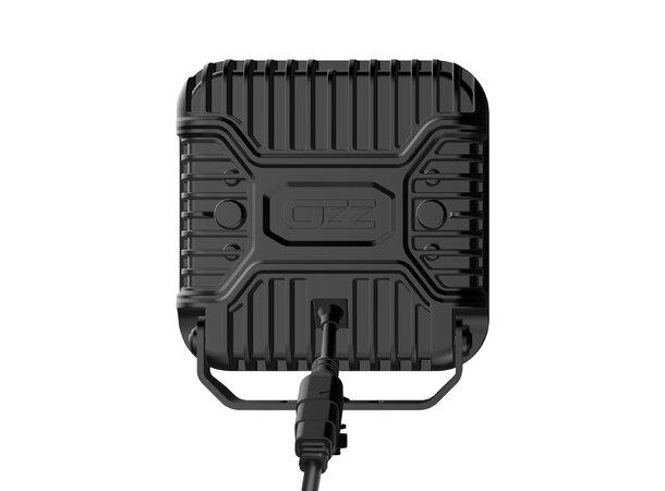 OZZ SQR 7" Black – LED fjernlys med boost og varsellys