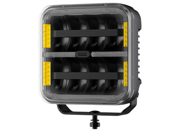 OZZ SQR 7" LED Fjernlys Sort