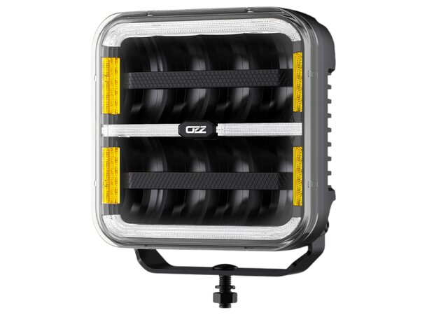 OZZ SQR 7" LED Fjernlys Sort