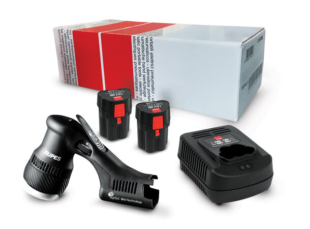 Rupes HLR75 iBrid Mini Solo Maskin - 2 stk batteri og lader