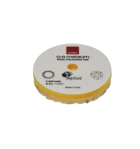 Rupes Pute Ull 160 mm Fine Gul ullpute 160 mm, 1 stk.