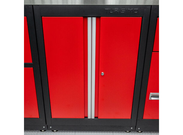 Turisimo 2-dørs underskap i stål – robust og moderne