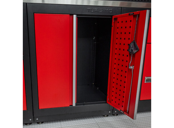 Turisimo 2-dørs underskap i stål – robust og moderne