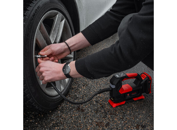 Turisimo Air 20V Kompressorpakke – Med Batteri & Singel Lader