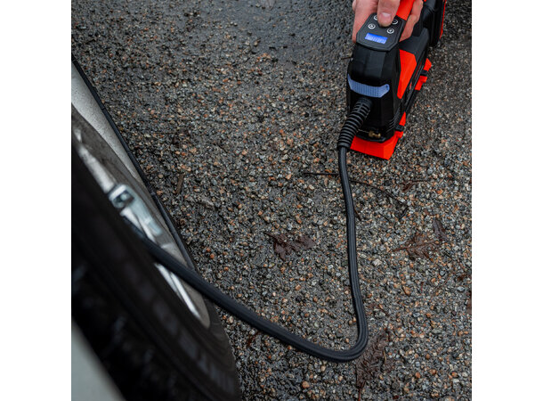 Turisimo Air 20V Kompressorpakke – Med Batteri & Singel Lader