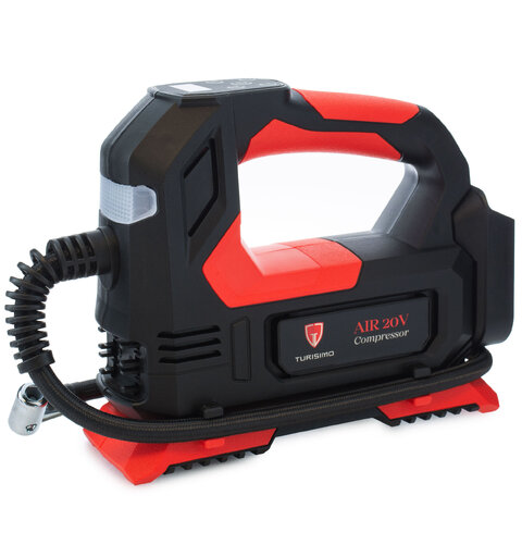 Turisimo Air 20V STUNTKAMPANJE Kraftig og ledningsfri luftkompressor