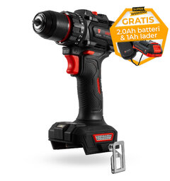 Turisimo DRIVE 20V Drill-pakke Super Weekend - Gratis batteri og lader