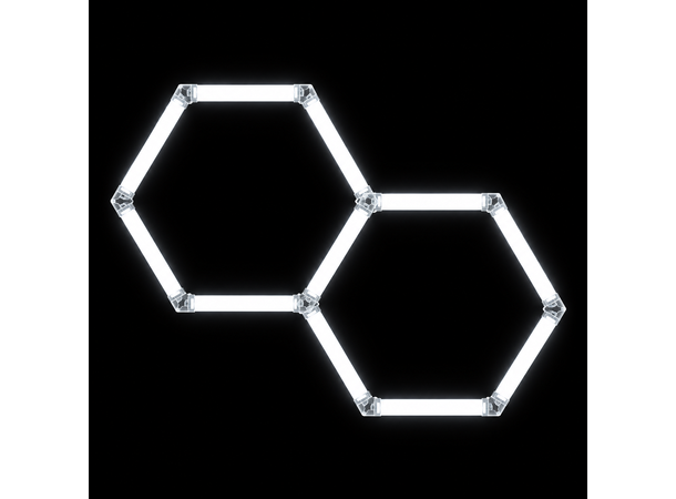 Turisimo GRID Hexagon pakke 2 Hexagon belysning 2 ruter 