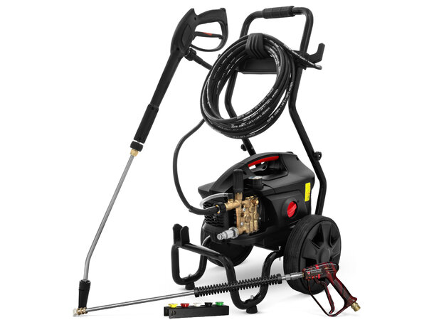 Turisimo HP 510 Pro med tralle Induksjons-høytrykkspyler 10m slange 