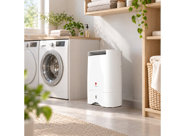Turisimo PURE 9L tørkerotor-avfukter – garasje, opptil 100 m²
