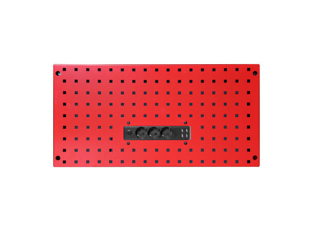 Turisimo verktøytavle-EL i stål – praktisk oppheng med strøm