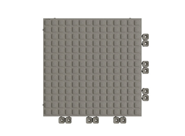 Versoflor TASKFLOR® klikkbar gulvflis Mid Grey, 30x30cm, 1stk. 