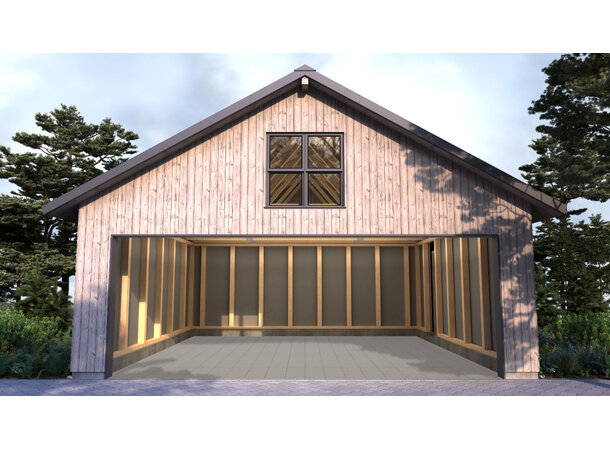 Versoflor TASKFLOR® klikkbar gulvflis Mid Grey, 30x30cm, 1stk. 