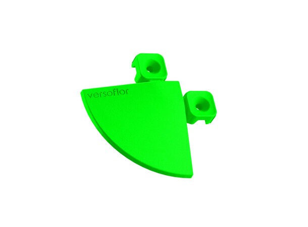 Versoflor klikkbar hjørne Fluorescent Green, 1stk. 