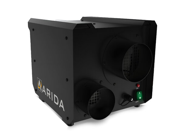 Arida Pro S25 WiFi avfukter med HEPA-filter og Mold Mode™