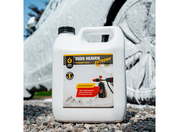Gloss Factory Suds Heaven Extreme Effektiv skumsåpe, 4L 