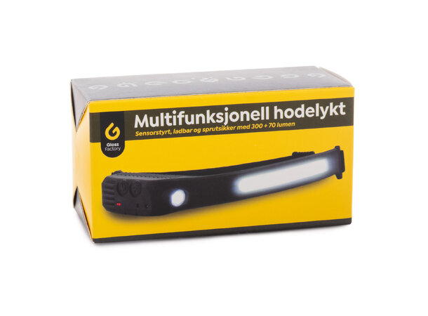 Gloss Factory hodelykt - sensorstyrt, ladbar