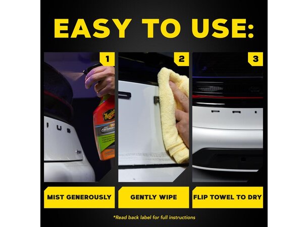 Meguiar’s Hybrid Ceramic Waterless Wash – vannfri rens & voks
