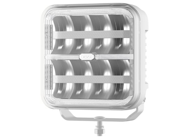 OZZ SQR 7" LED Fjernlys Hvit