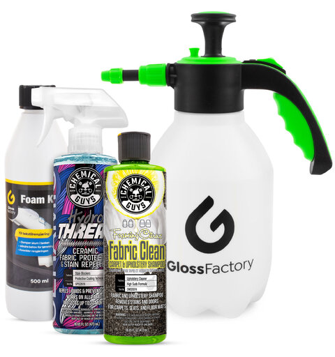 Rensekit til tekstilrenser Komplett kit for bruk med tekstilrenser