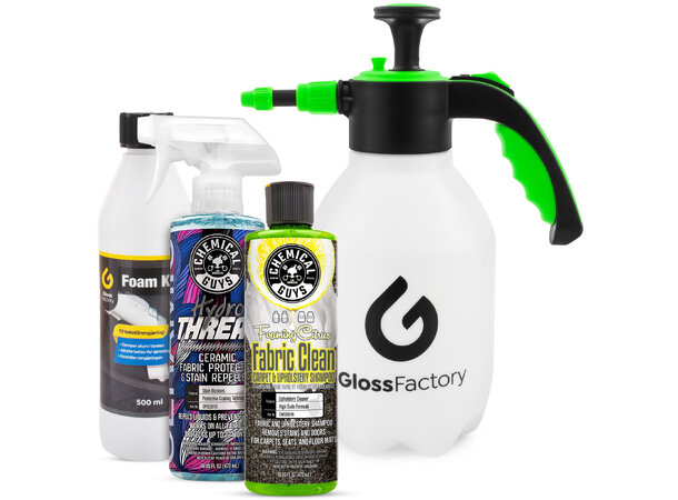 Rensekit til tekstilrenser Komplett kit for bruk med tekstilrenser 